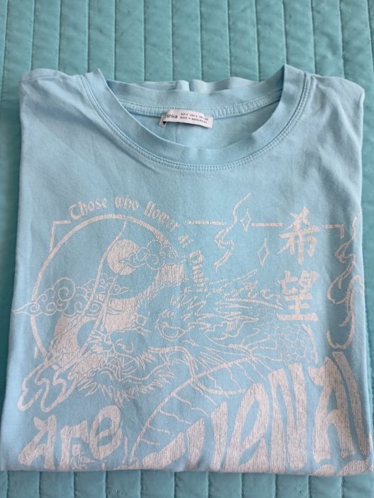 T-shirt estampada Bershka