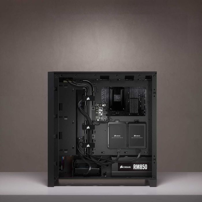 Корпус для ПК CORSAIR iCUE 4000X RGB 3X вентилятори SP120 RGB Elite