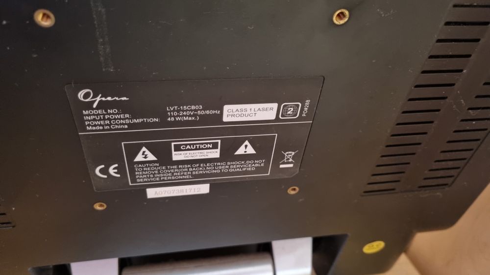 Monitor do odtwarzania CD