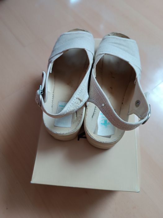 Sandały letnie beżowe rozmiar 36