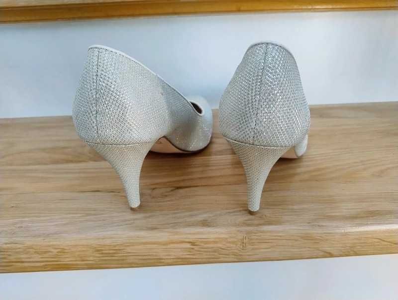 Buty ślubne, imprezowe 38