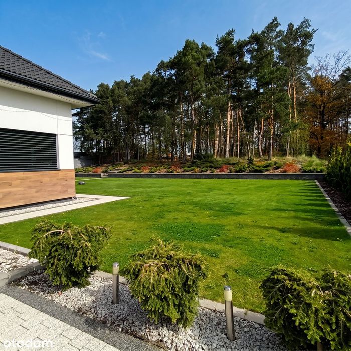 Piękny dom 222 m² na pięknej działce 2100 m² z prywatnym lasem