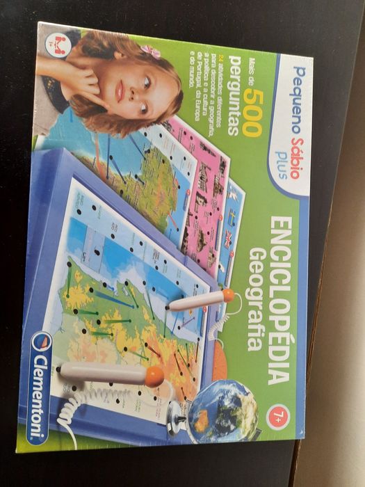 Clementoni Enciclopédia Geografia novo