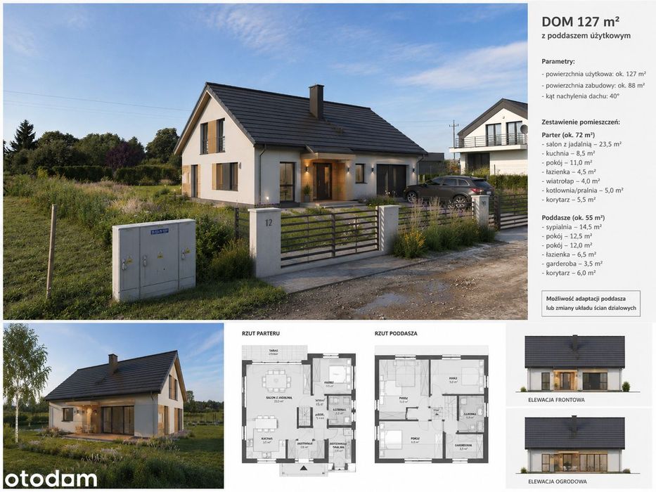 Działka 1004 m² – Józefów, gmina Zgierz-BEZ POŚREDNIKÓW