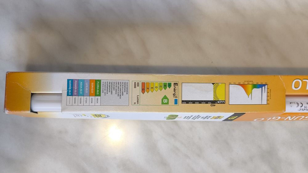 Фіто лампа для акваріума Т5 Hagen Sun-GLO 8 Вт 28,8 см