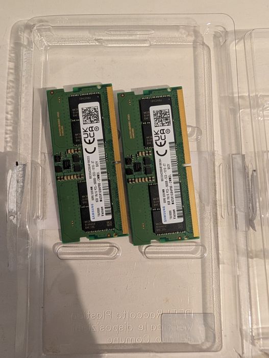 Нова оперативна пам'ять Samsung DDR5 SO-DIMM 8GB 5600MHz