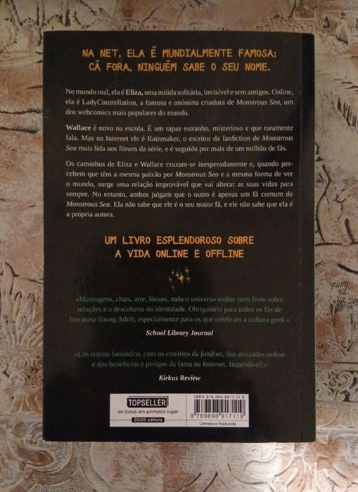 Livro:"Eliza e os monstros"