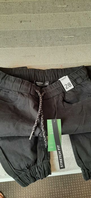 Spodnie czarne męskie