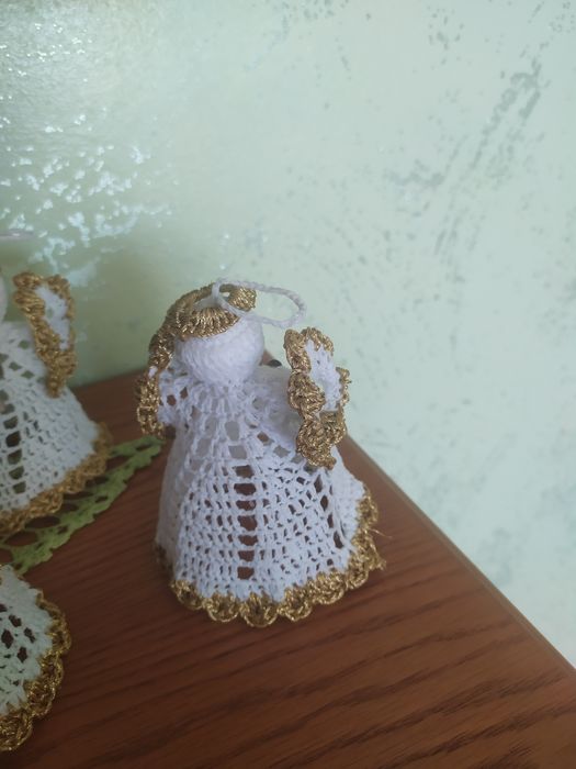 Aniołki na szydełku handmade