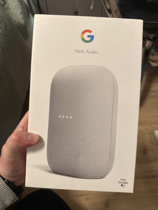 Głośnik Google Nest Audio chalk