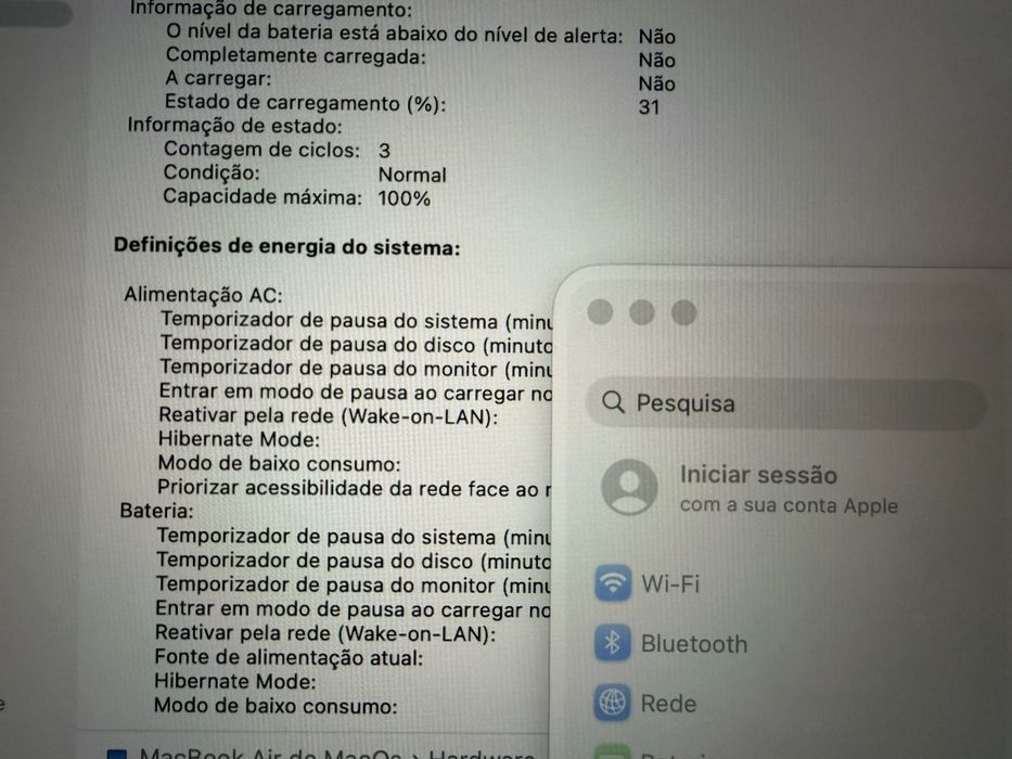 Macbook Air M4 15 Polegadas 16GB 512GB