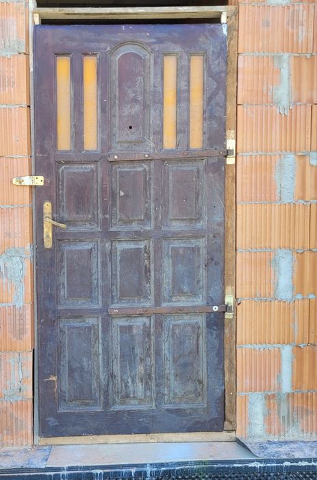 Drzwi tymczasowe na budowę