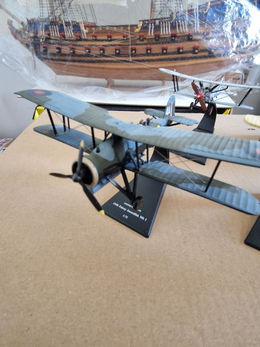 Metalowe modele samolotów 1:72 6 szt.