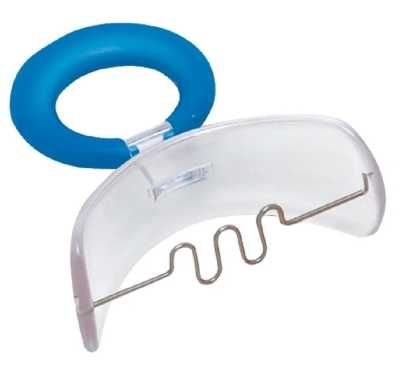 Вестибулярная пластинка синее кольцо, с проволочной заслонкой
