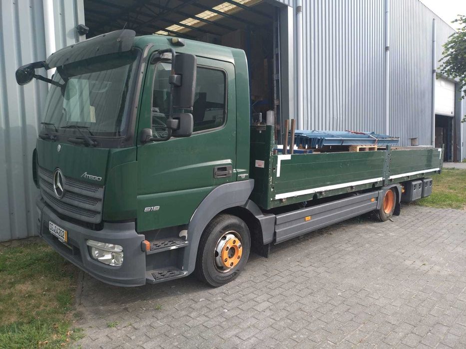 Ciężarówka Mercedes Atego 818 samochód ciężarowy 2014 rok stan bardzo dobry