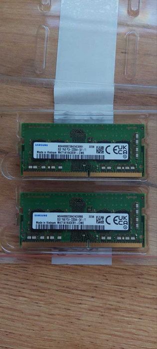 DRAM для ноутбука Samsung DDR4 8GB 3200MHz SO-DIMM 1Rx8 PC4-3200AA