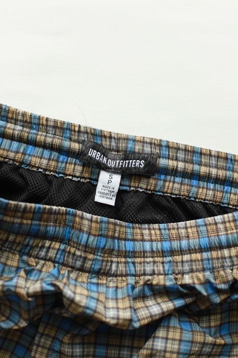 URBAN OUTFITTERS нейлонові штани в клітинку, розмір S