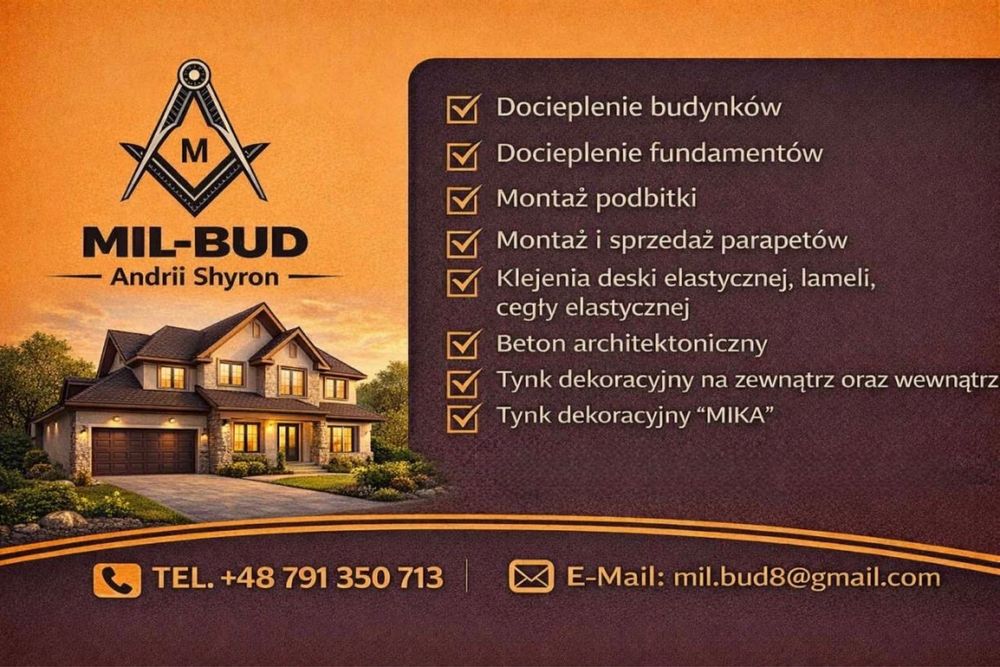 Ocieplenia domów imitacja deski lameli