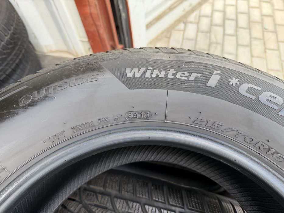 Opony Zimowe 215/70/16 Hankook 4szt Siedlce