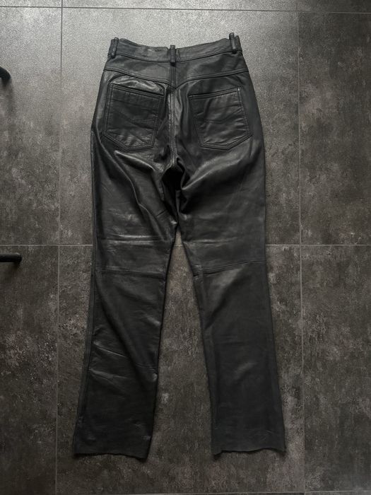 Штани/брюки з натуральної шкіри
