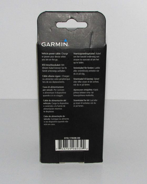 Vehicle Power Cable Garmin