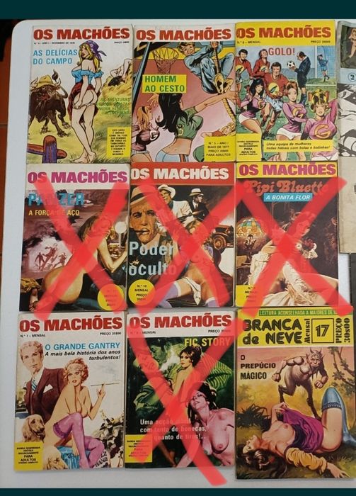 63 Livros de BD Erótica