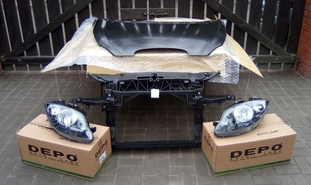 SEAT ALTEA 2004 - komplet lamp przednich lampa lewa + prawa
