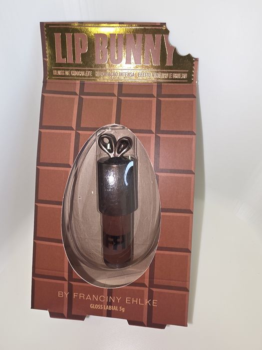 Baton Lip Bunny Chocolate, Franciny Ehlke, original Brasil