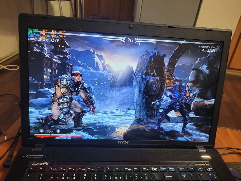 Ігровий ноутбук MSI GE70 2pl apache pro