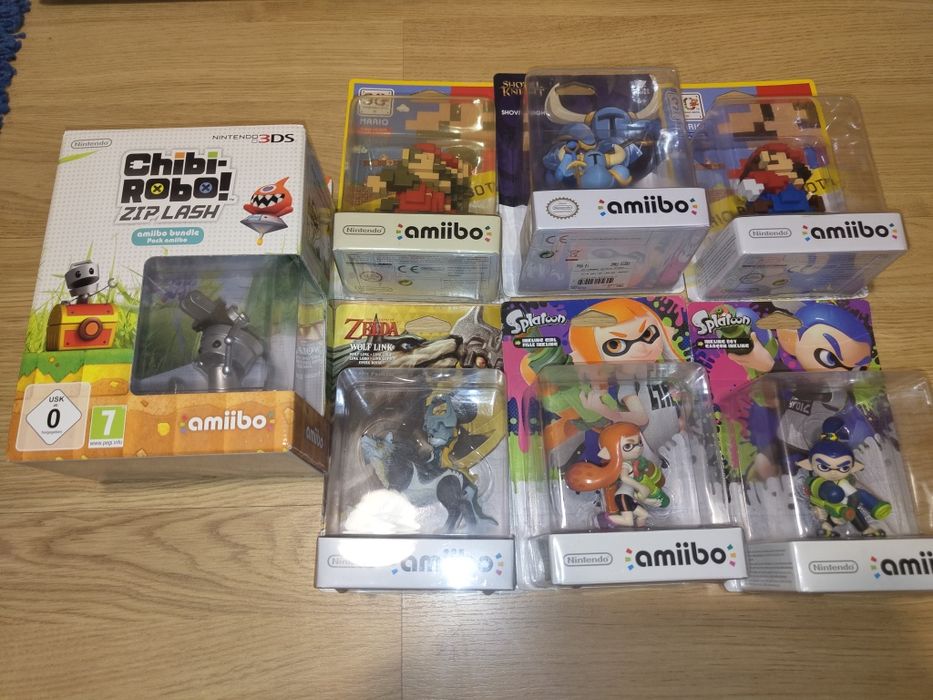 67 Amiibos - Novos e Selados