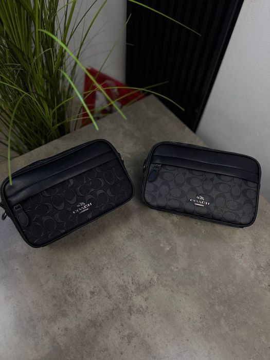 Сумка COACH настоящая кожа