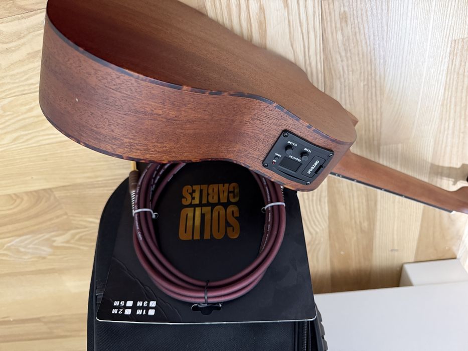 Ukulele Ortega RU5MM-CE + pokrowiec i kabel 3m