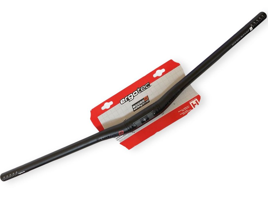 Kierownica MTB Ergotec Low Riser Bar I czarna 31.8mm, 780mm FV/012-143