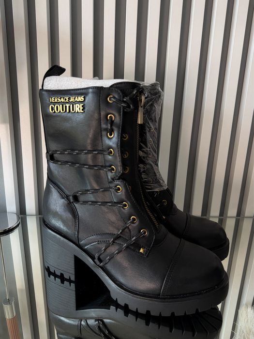 Nowe czarne butki Versace Jeans Couture Fodo Mia 71VA3S93 71570 899