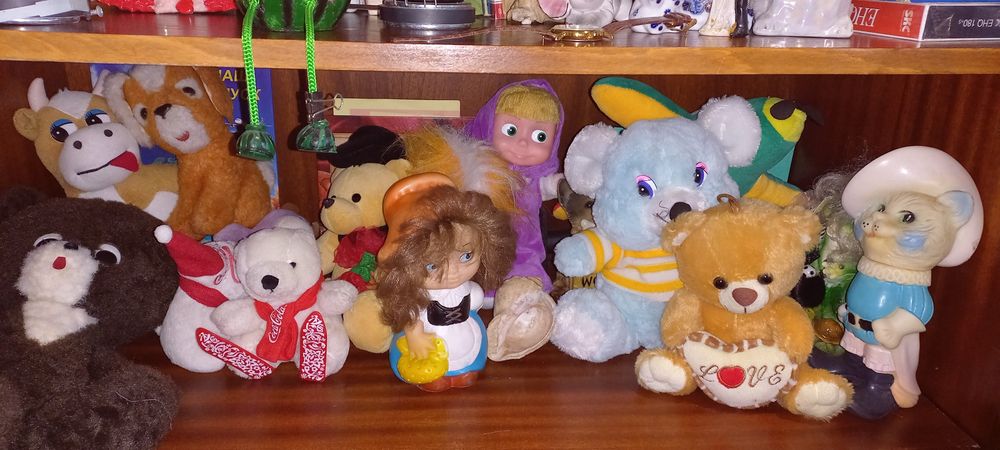 Іграшки м'які всі разом однією покупкою