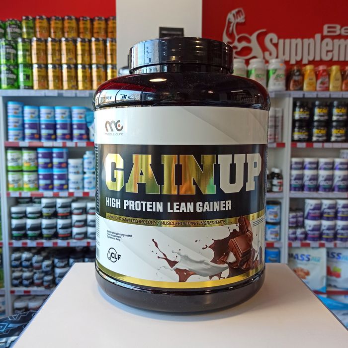 Muscle Clinic GainUp 3000g Gainer Bez Cukru Odżywka na Mase czekolada