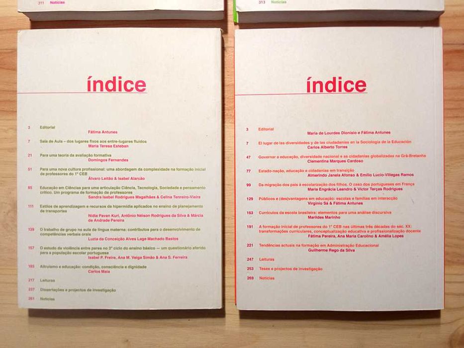 Livros "Revista Portuguesa De Educação"