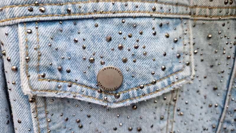 ZARA kurtka jeansowa koszulowa dżety modna oversize Nowa 34/XS 36/S