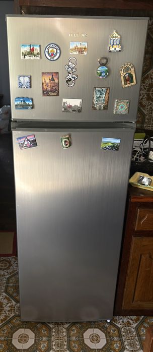 Frigorífico Telefac inox 2 portas – ótimo estado