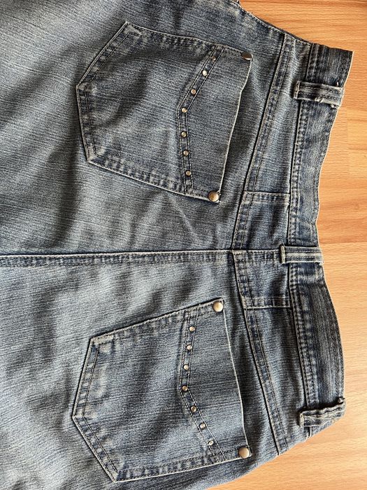 Spodenki jeansowe z bawełny
