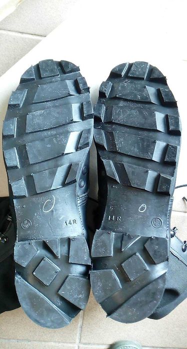 Buty US Army Jungle Panama Czarne r.14R / wkładka 33cm