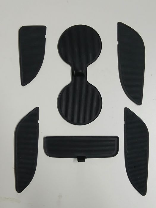 Вставки ручек салонна + подстаканник Hyundai Santafe