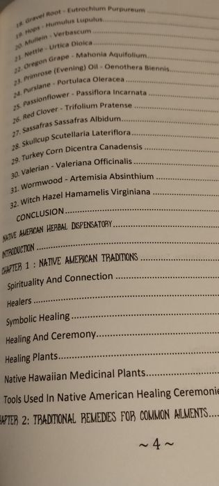 Native Americano Herbalism T. Maskwa indianie zioła rośliny lecznicze