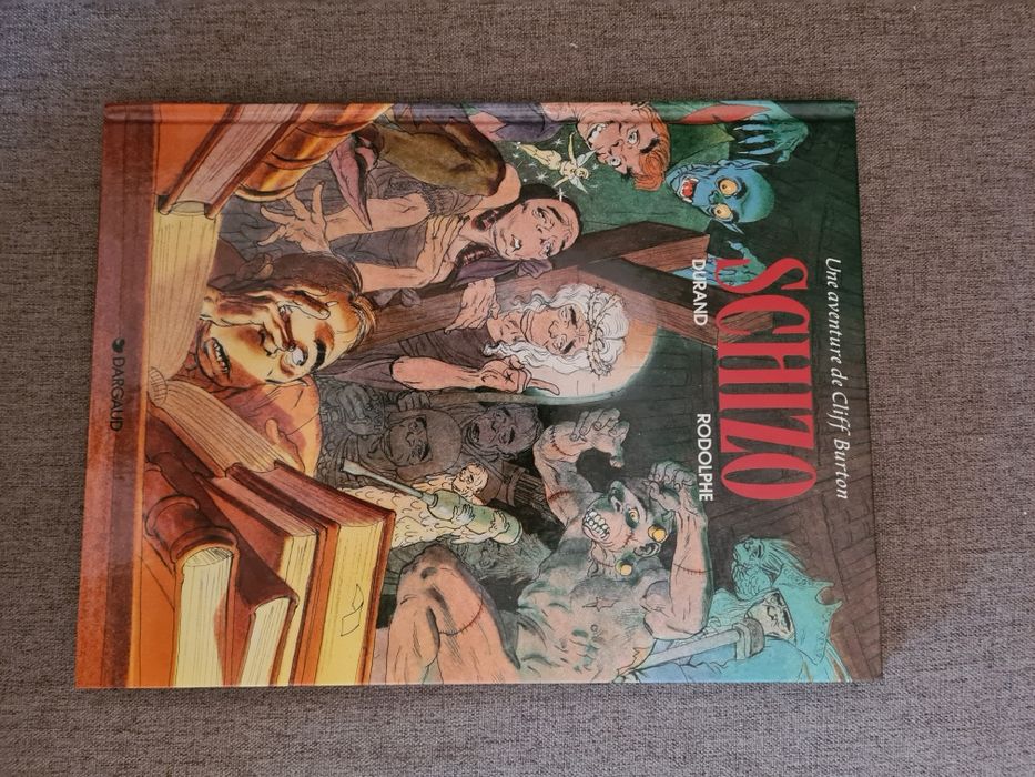 Livro BD Cliff Burton Schizo