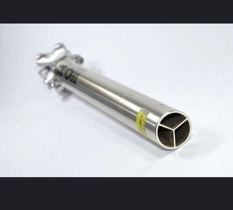 sztyca srebrna wspornik siodła CTAQ 31,2 mm