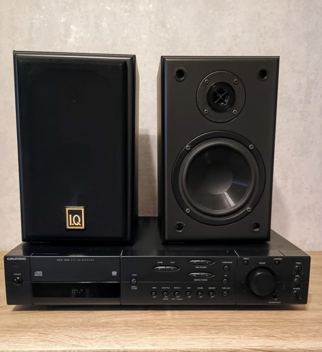 Zabytkowy amplituner z CD