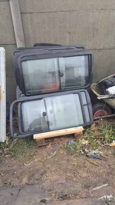 Okna rozsuwane do kampera campera kempingu campingu