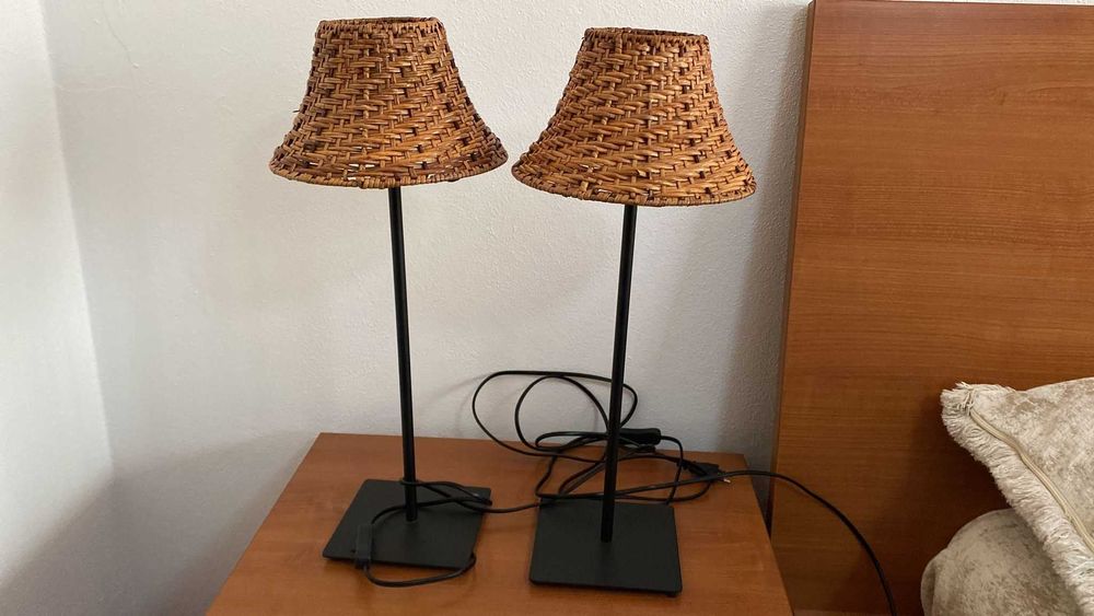 Candeeiros de teto e 2 de mesa