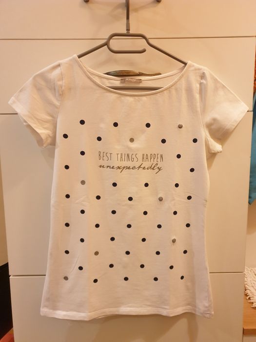 Śliczna biała bluzeczka Orsay w rozmiarze S