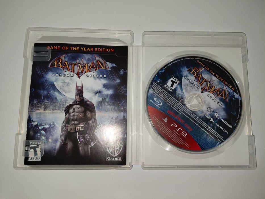 ps3 BATMAN ARKHAM ASYLUM edycja gry GOTY import z USA ma 3D na okulary